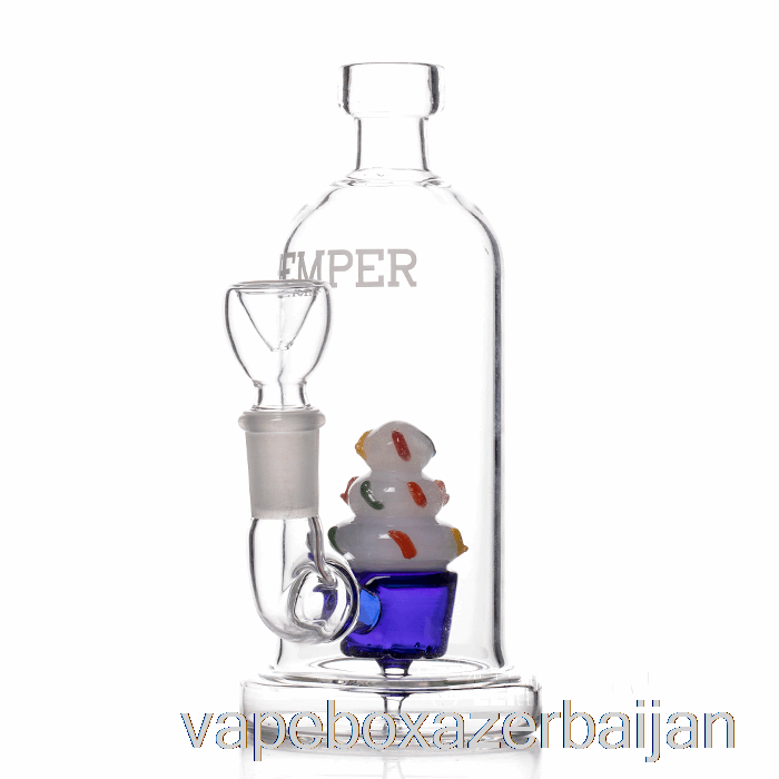 Vape Smoke HEMPER Cupcake Bong Clear